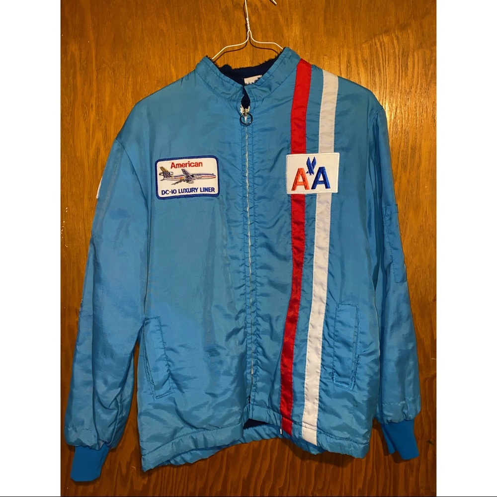 Vintage American Airlines DC10 Luxury Liner Jacket